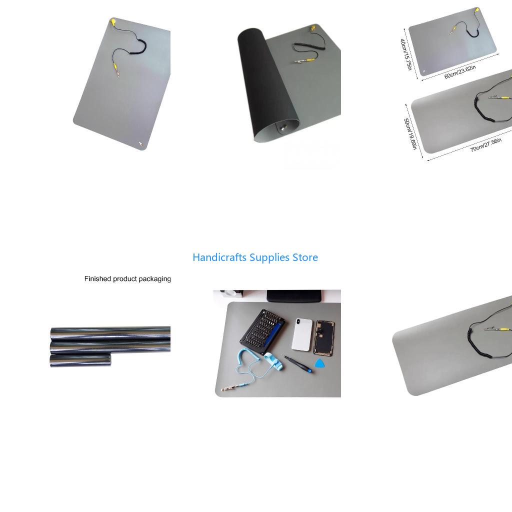 Diy Electronics Workstation - R1WA Antistatische Sicherheitsmatte mit Erdungsdraht und