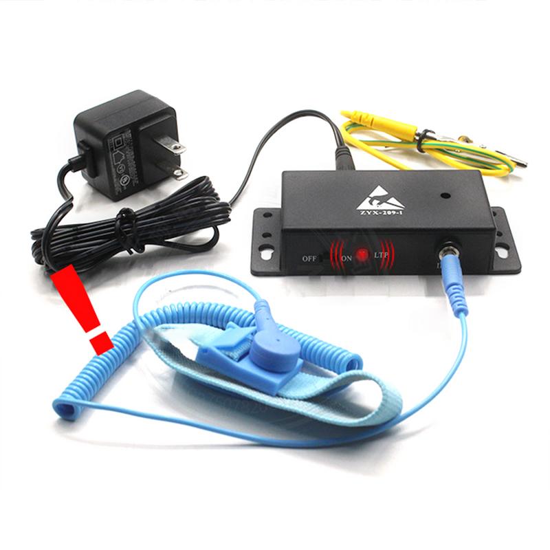 Diy Electronics Online - Auto-Alarm Anti-Statik ESD Armband Tester ein
