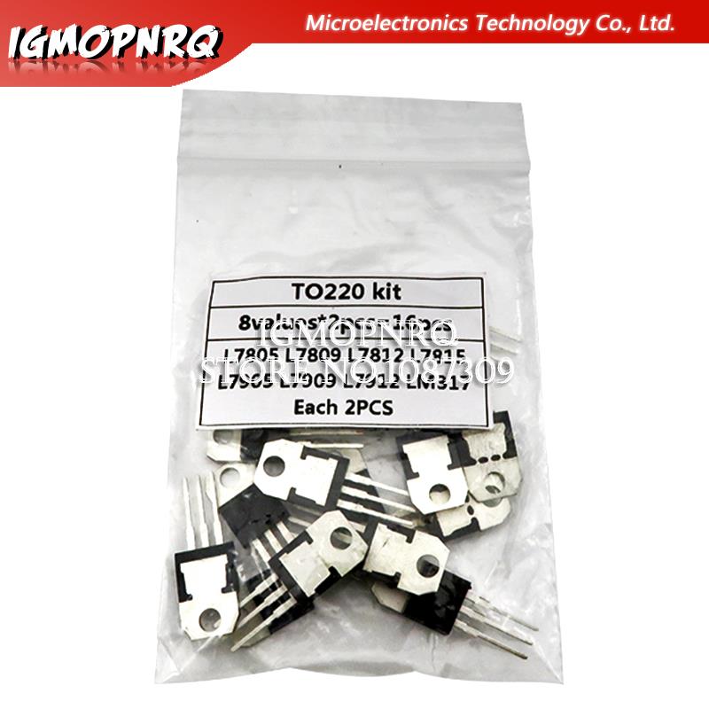 Lm317 Voltage Regulator - 8 Wert * 2 Stück =