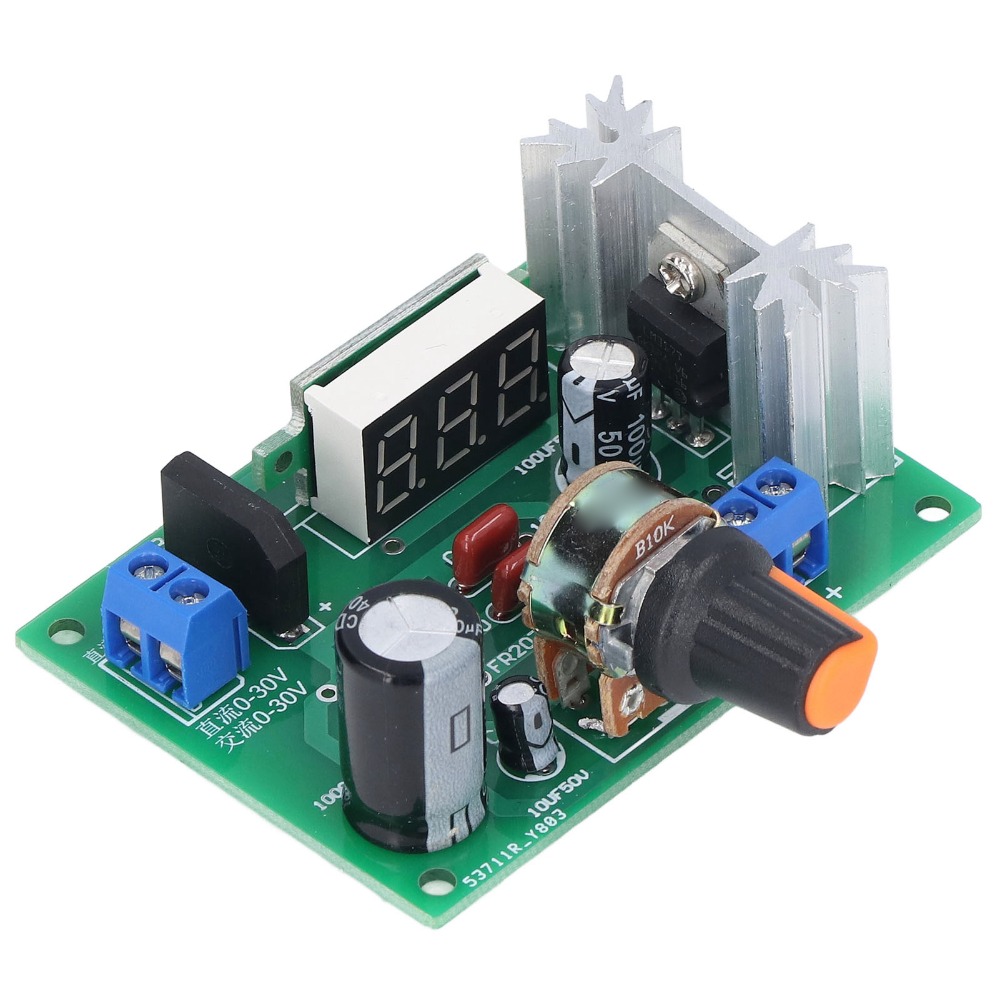 Lm317 Voltage Regulator - LM317 Spannungsreglermodul 1,25V-28V Ausgang DC 0V-30V