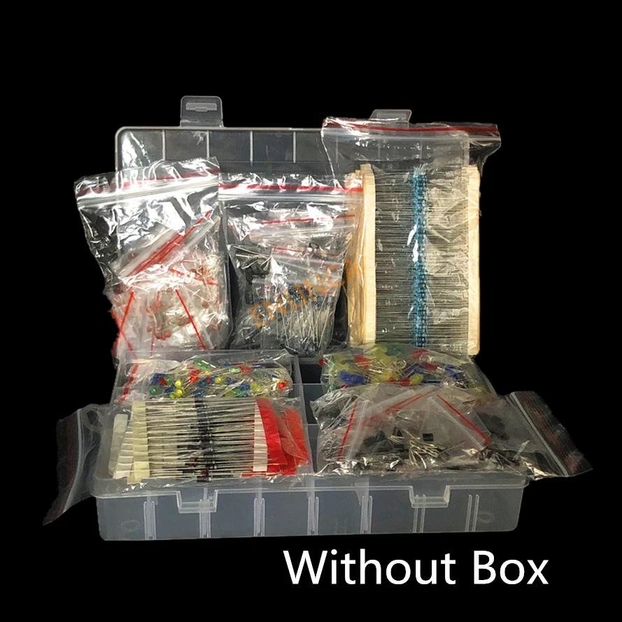 Diy Electronics Components Kit - Metall Film Widerstand Sortiment Kit Led