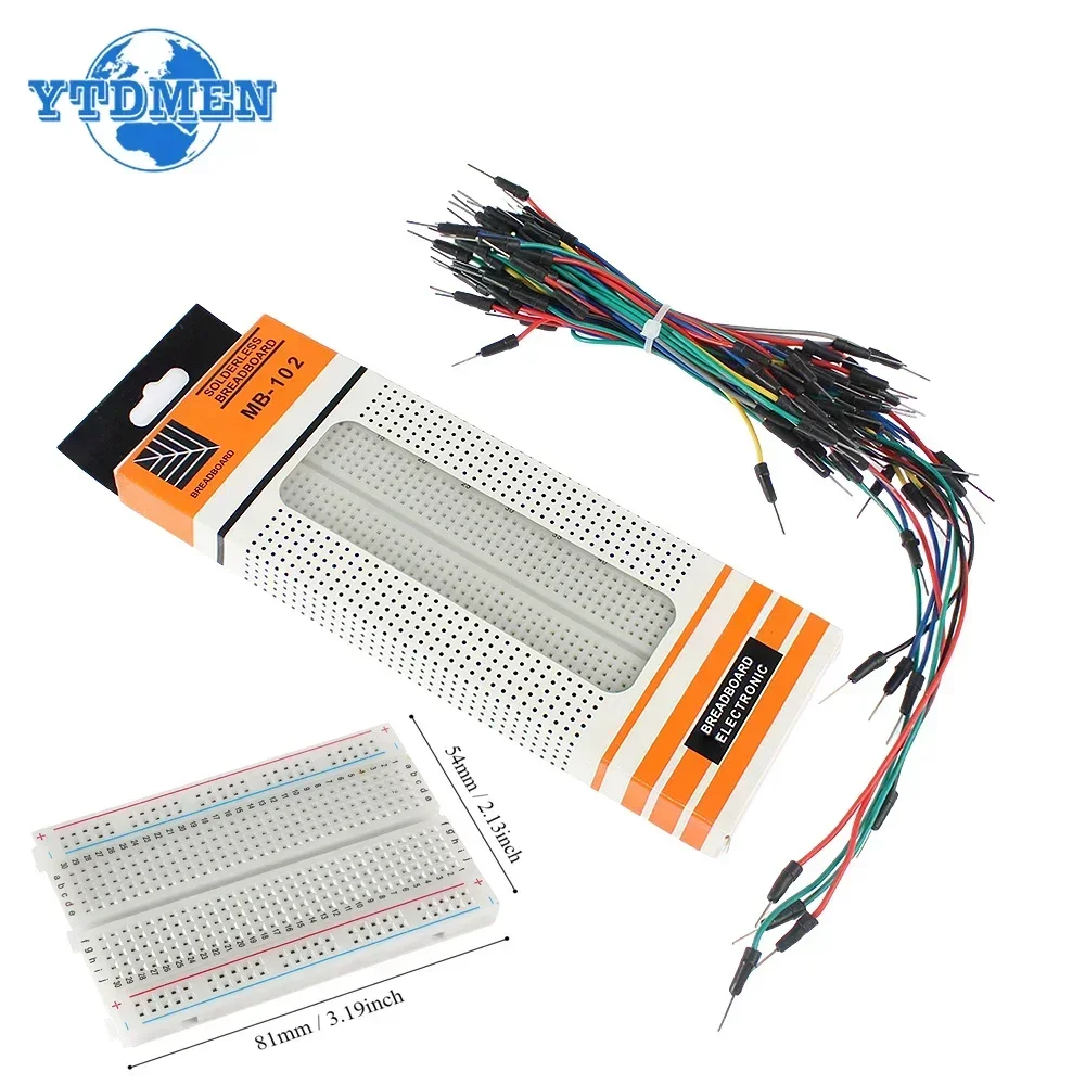 Breadboard Jumper Wire - MB-102 Breadboard 400 830 Punkte lötfreies