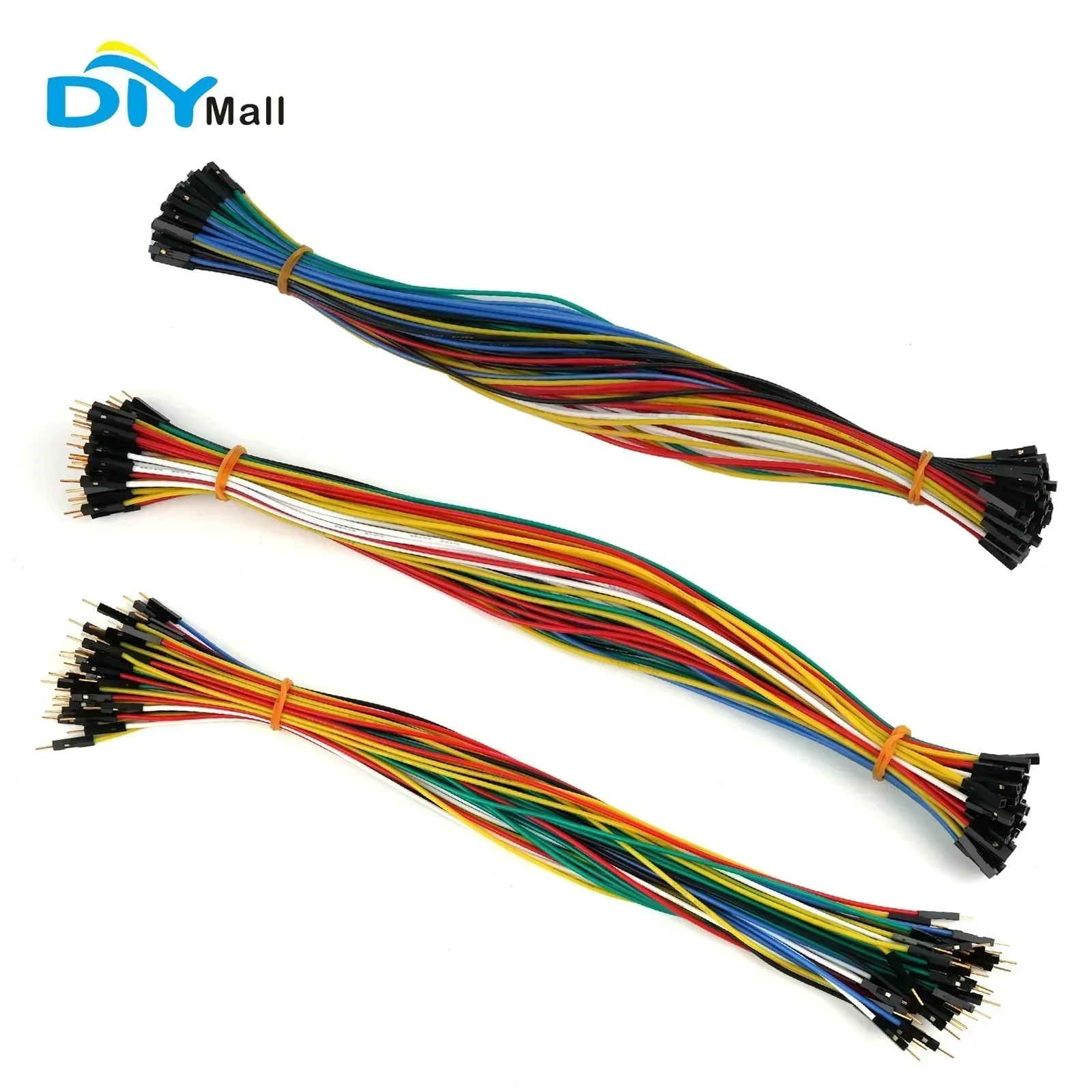 Breadboard Jumper Wire - 30cm 22AWG Silikon-Jumper-Kabel-Set mit vergoldeten Anschlüssen