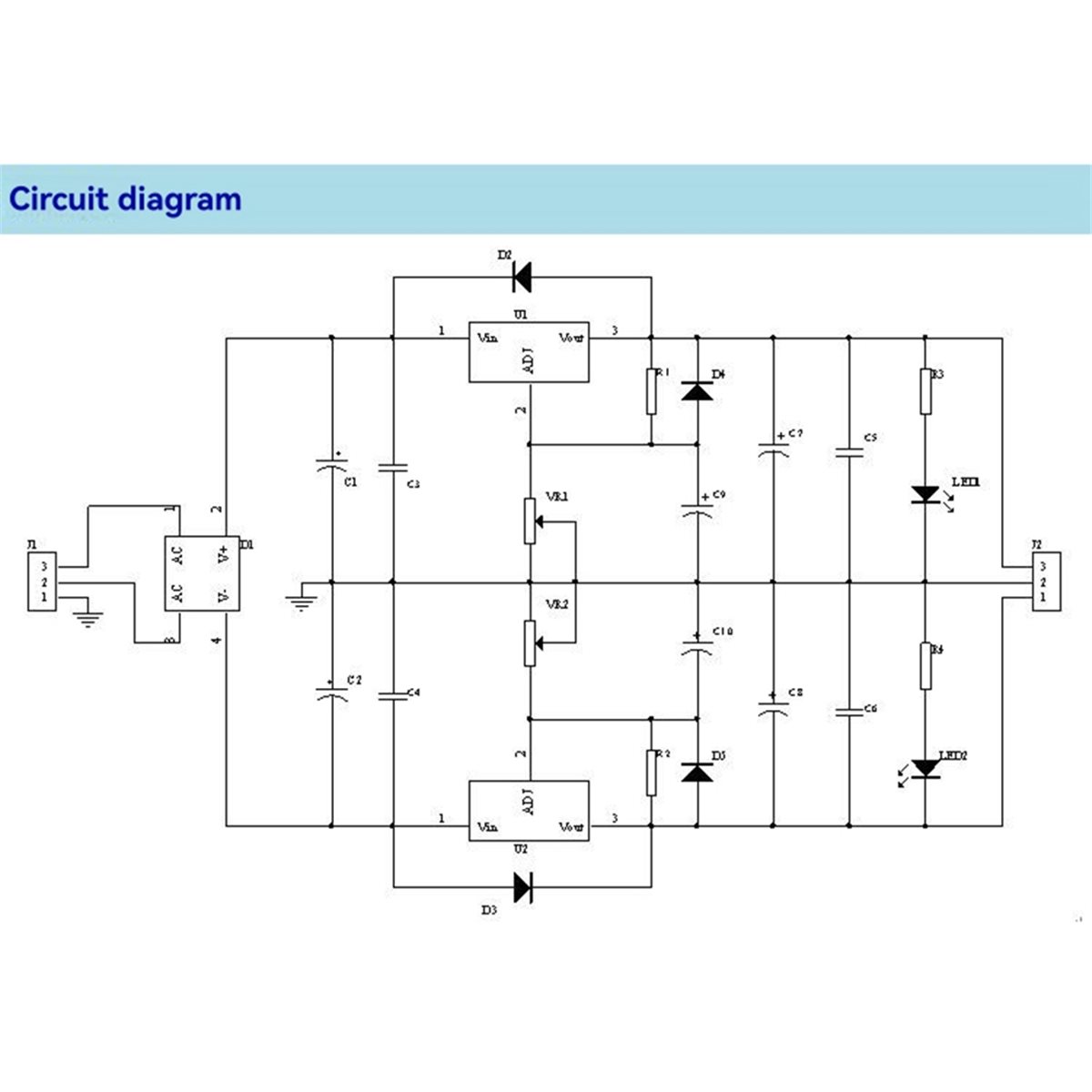 Lm317 Voltage Regulator - A49T LM317 LM337 Positiver und Negativer