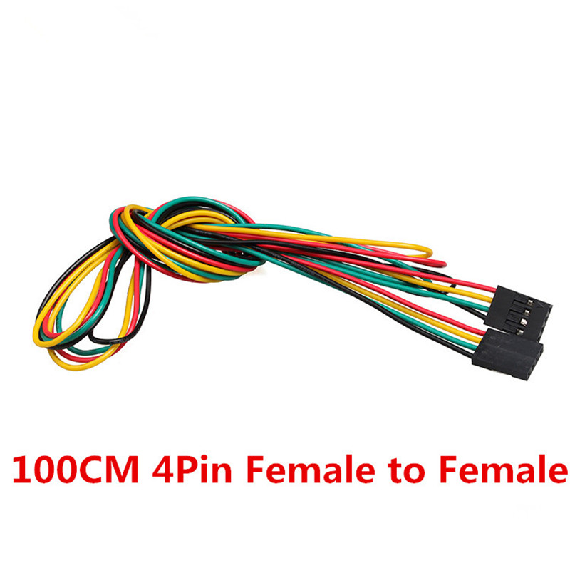 10 teile/los 4pin 100 cm M-M/M – Breadboard Jumper Wire Bewertung und Preis
