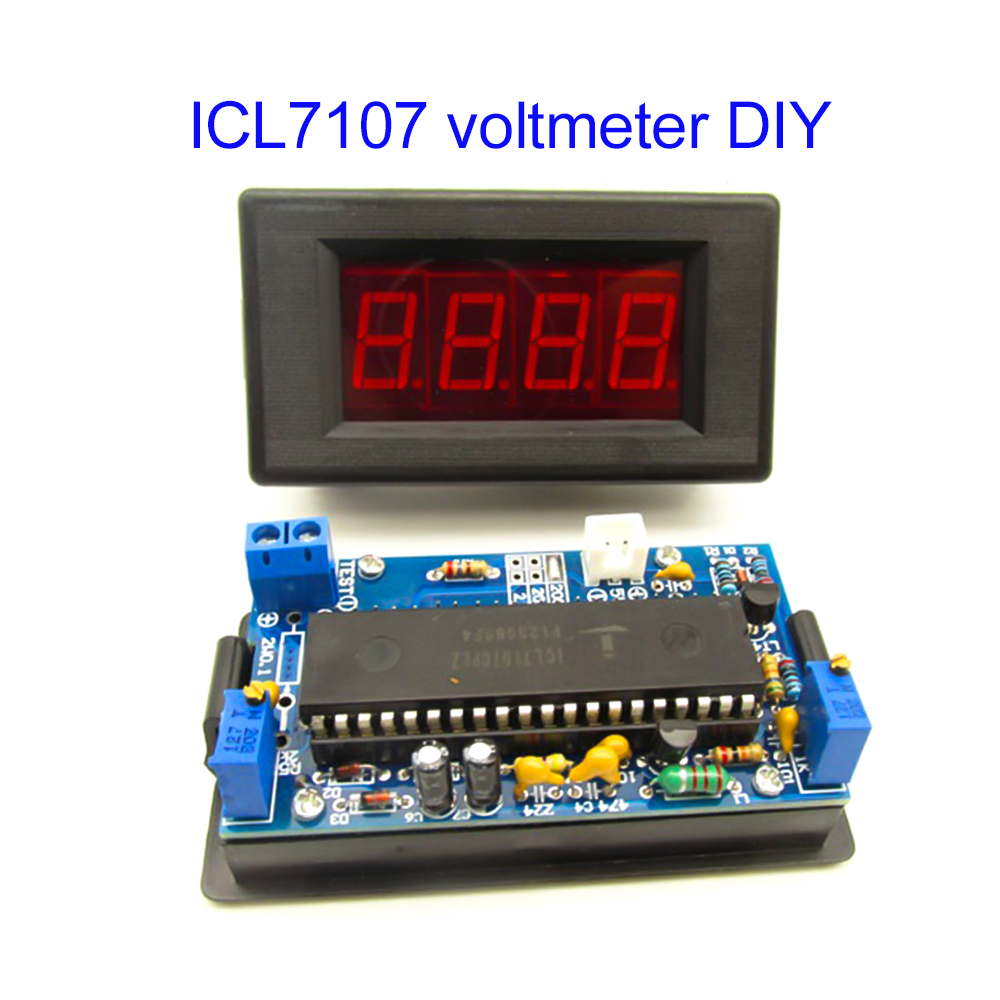 ICL7107 Voltmeter DIY-Kit Teil – Diy Electronics Components Kit Bewertung und Preis