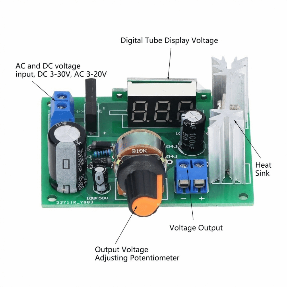 LM317 Spannungsreglermodul 1,2 – Lm317 Voltage Regulator Bewertung und Preis