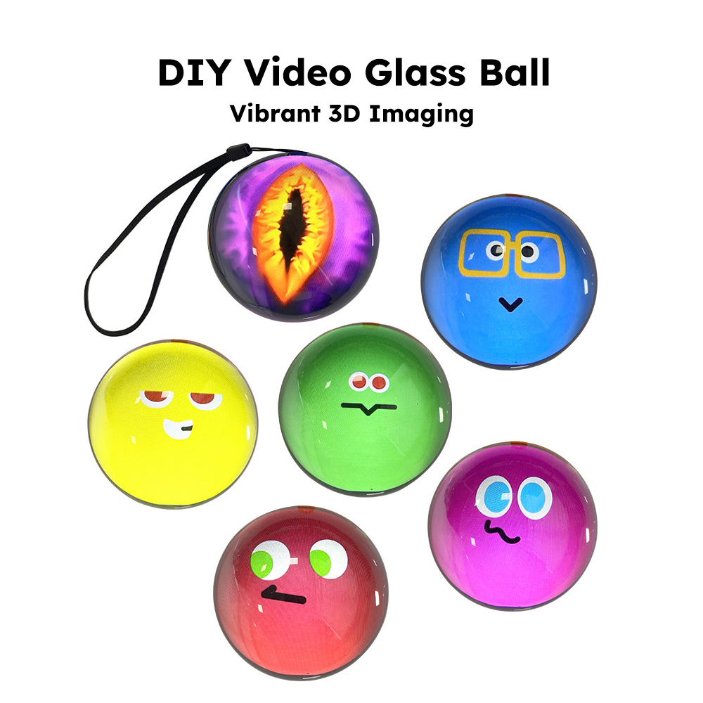 Magische 3D-Kristallkugel, ele – Diy Electronics Videos Bewertung und Preis