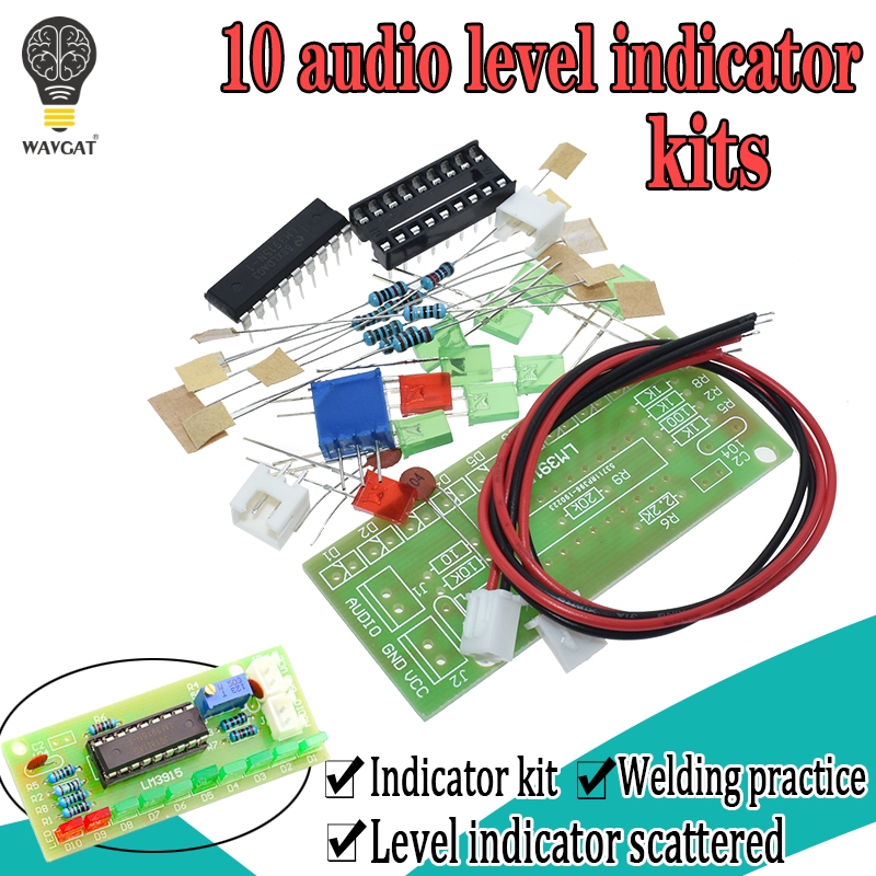 LM3915 DC 9V-12V 10 LED Sound  – Diy Electronics Lab Bewertung und Preis