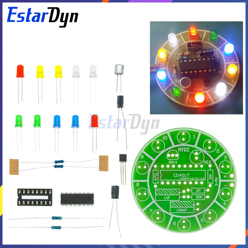 Estardyn CD4017 bunte Sprachst – Diy Electronics Lab Bewertung und Preis