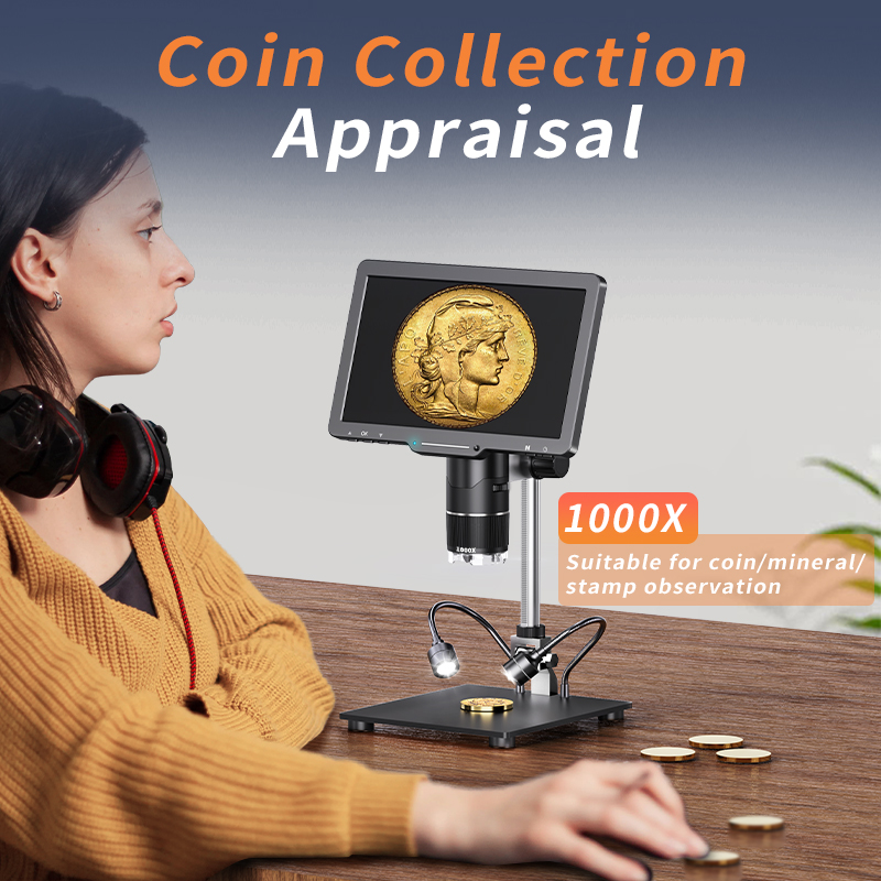 2500X HDMI Digitalmikroskop 3  – Diy Electronics Videos Bewertung und Preis