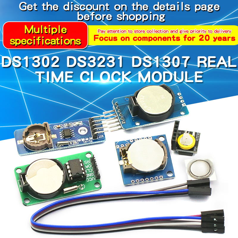 1PCS DS1302/DS1307/PCF8563/DS3 – Rtc Module Ds3231 Bewertung und Preis