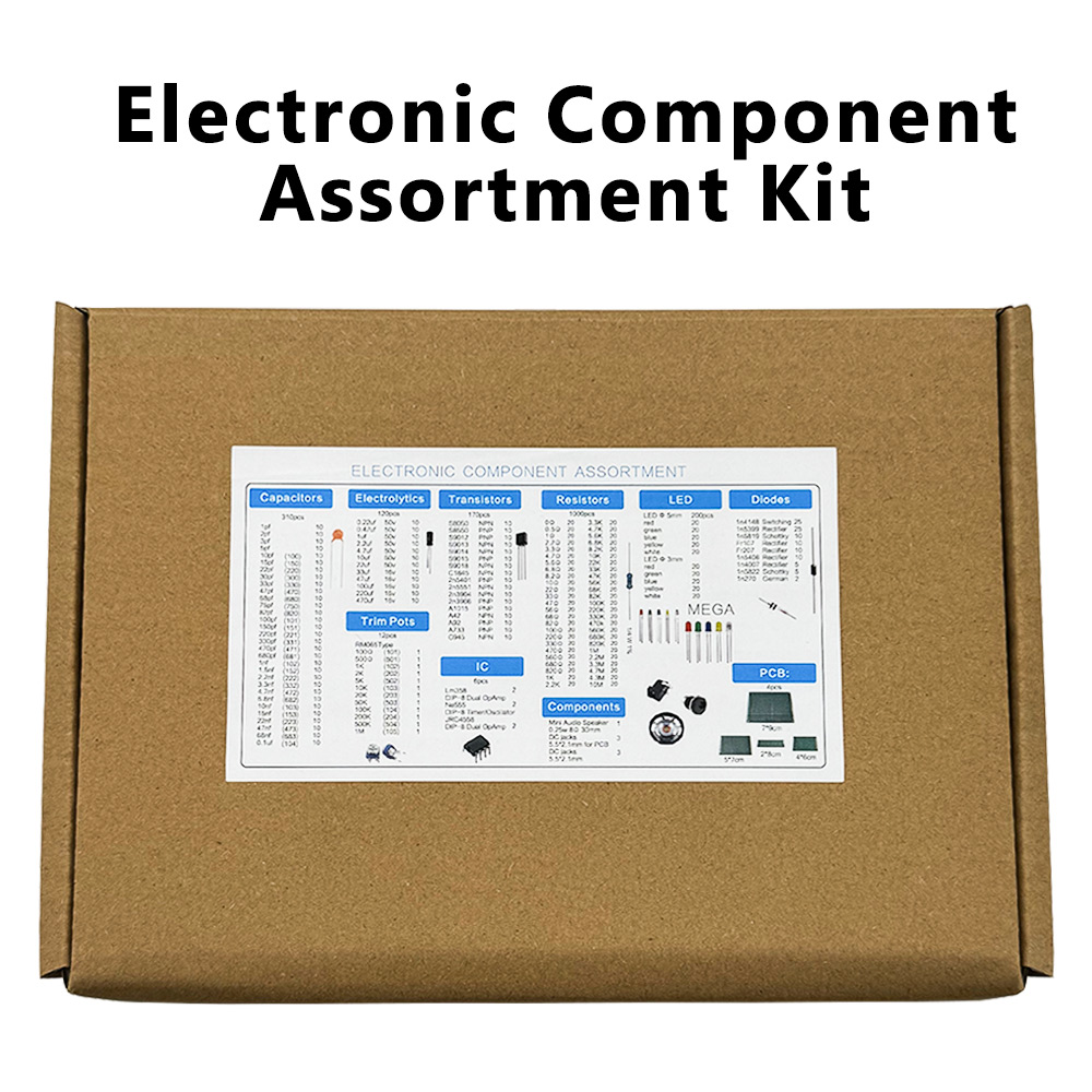 1900-teiliges Elektronik-Kompo – Diy Electronics Components Kit Bewertung und Preis