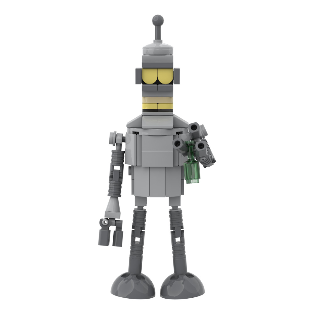 MOC Mech Robot Futuramaeds Ben – Diy Electronics Gifts Bewertung und Preis