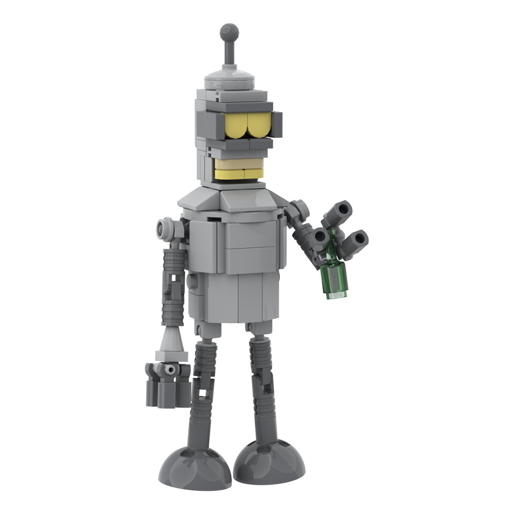 MOC Mech Robot Futuramaeds Ben – Diy Electronics Gifts Bewertung und Preis
