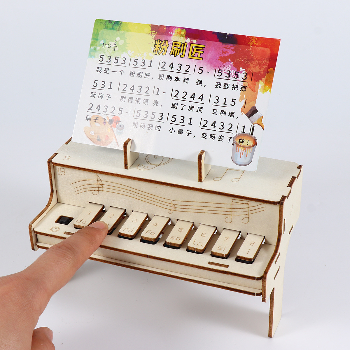 DIY Holz-Elektronisches Klavie – Diy Electronics Components Kit Bewertung und Preis