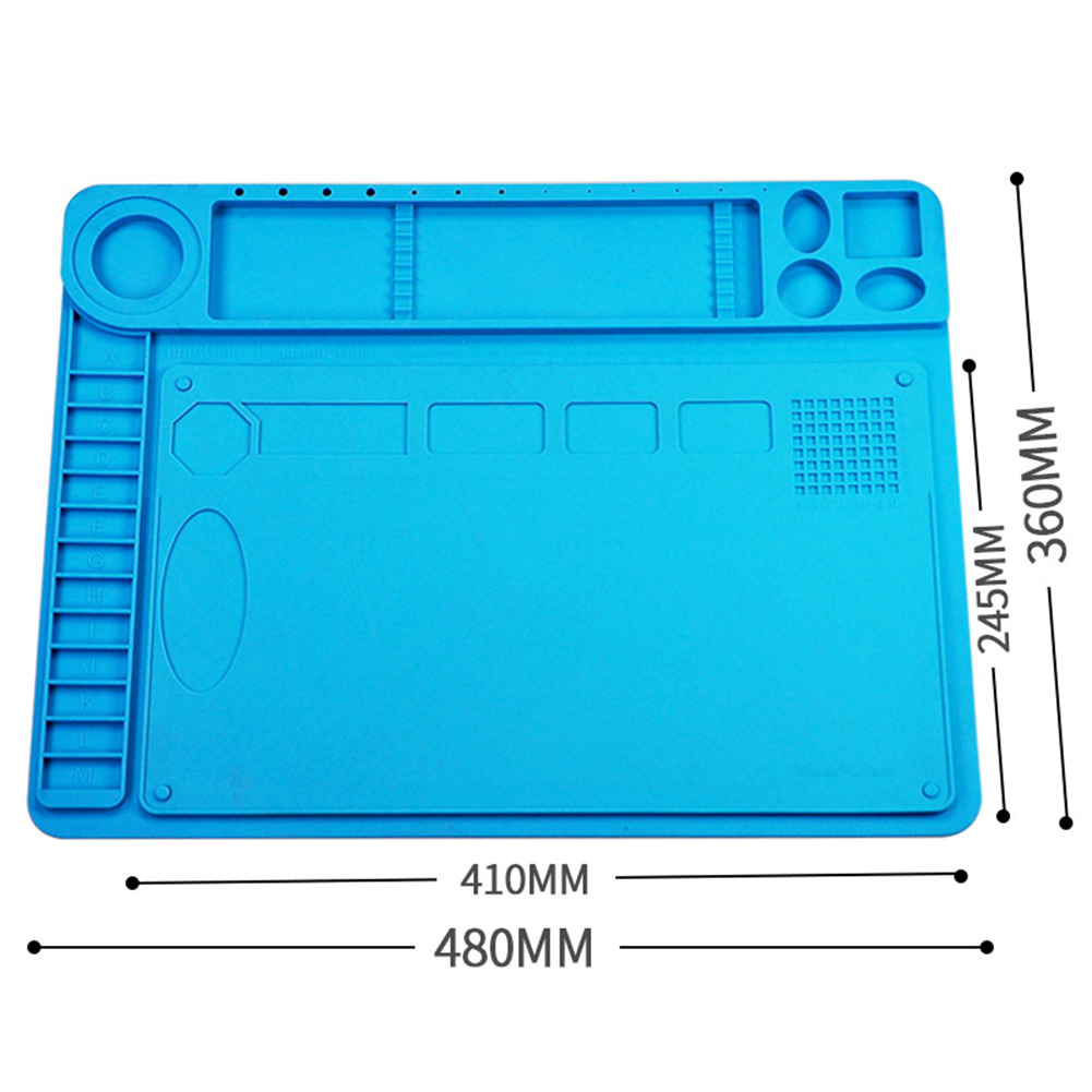 Hitzebeständige Silikon-Lötmat – Diy Electronics Workstation Bewertung und Preis