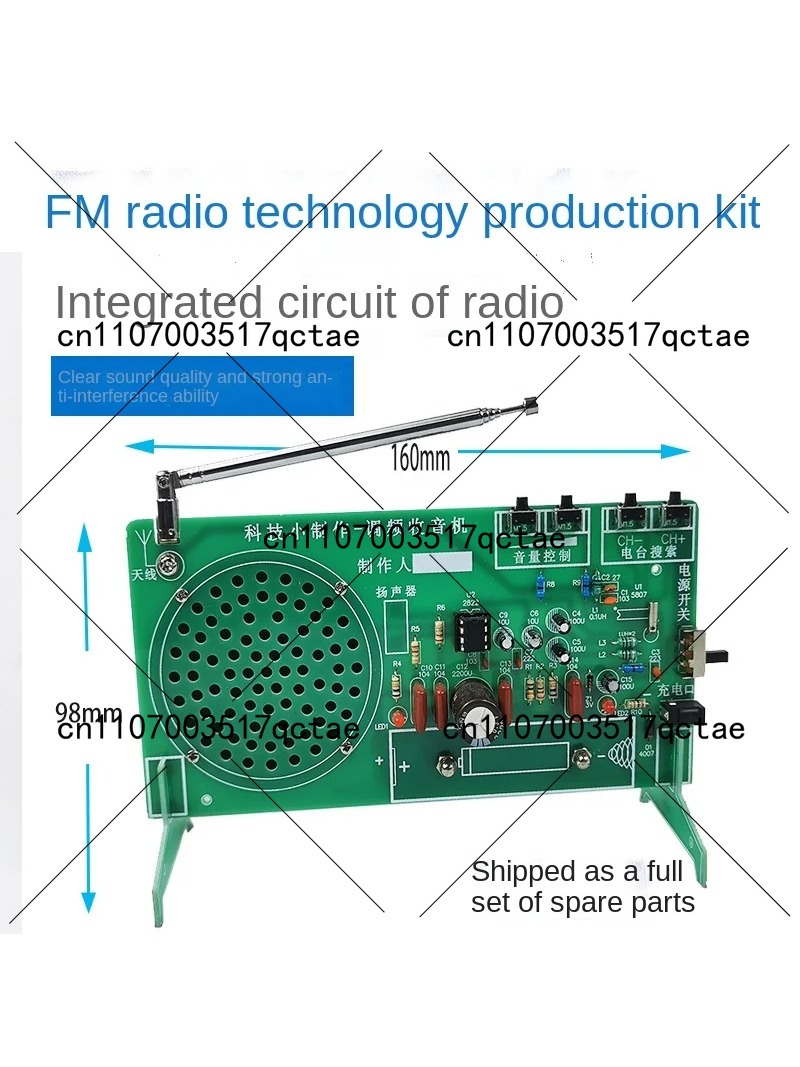 Radio-Bausatz FM FM FM Elektro – Diy Electronics Components Kit Bewertung und Preis